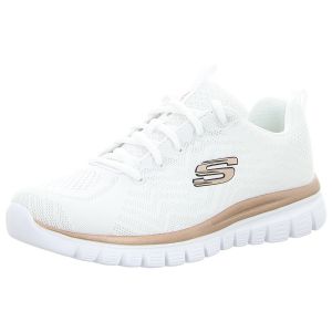 Sneaker - Skechers - Graceful-Get connect - white/rose gold