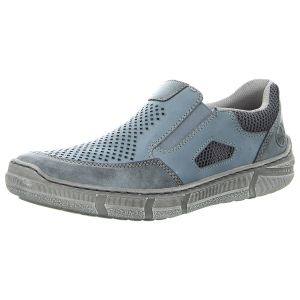 Slipper - Rieker - blau kombi