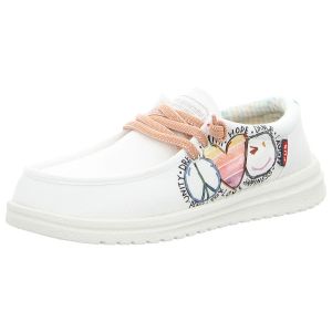 Schnrschuhe - Fusion - Emma Print - white