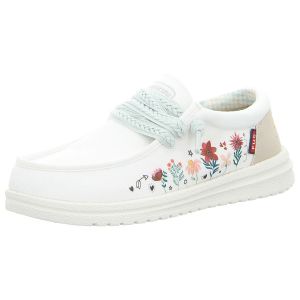 Schnrschuhe - Fusion - Emma Print - flowers white