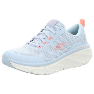 Sneaker - Skechers - DLux Walker 2.0 - blue/neon coral