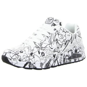 Sneaker - Skechers - Uno-Process Sketch - white/black