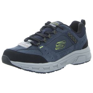 Sneaker - Skechers - RELAXED FIT: OAK CAN - navy/lime