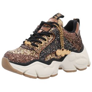 Sneaker - Buffalo - BINARY GLAM - Black/Gold/Copper