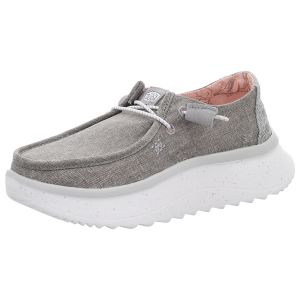 Schnürschuhe - Hey Dude - Wendy Peak chambray - walnut