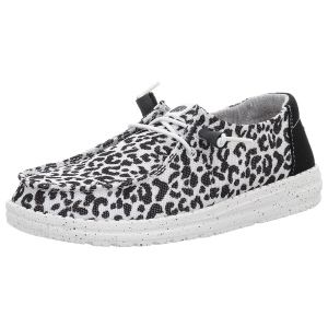 Schnrschuhe - Hey Dude - Wendy Leopard - black/grey