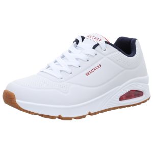 Sneaker - Skechers - Uno-Stand on Air - white/navy/red