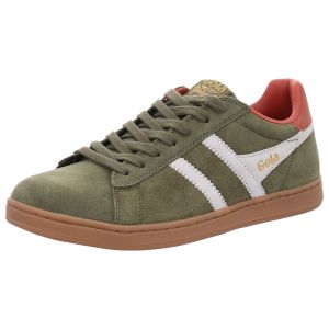 Sneaker - Gola - Equipe II Suede - khaki/off white/rust