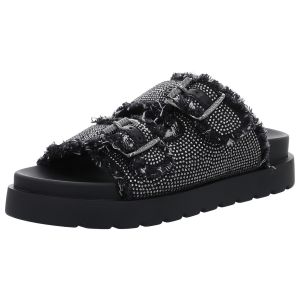 Pantoletten - Buffalo - Eve Ari Spark - black/grey