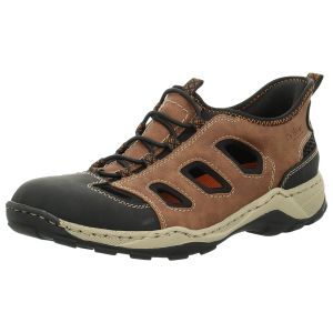 Slipper - Rieker - braun kombi
