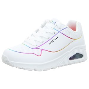 Sneaker - Skechers - Uno - Electric Lines - white/multi metallic