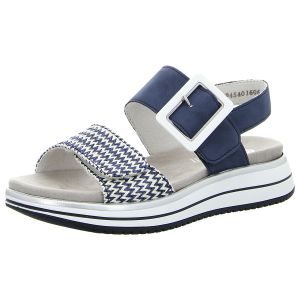 Sandalen - Remonte - blau kombi