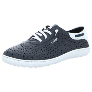 Schnrschuhe - Rieker - blau kombi