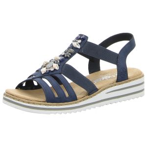 Sandalen - Rieker - blau