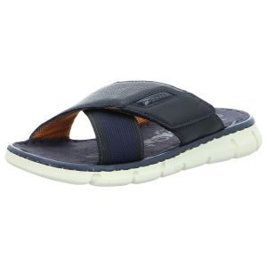 Pantoletten - Bugatti - Damar - dark blue / dark blue