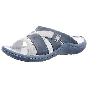 Pantoletten - Krisbut - blau-kombi