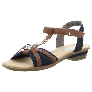 Sandaletten - Rieker - blau-kombi