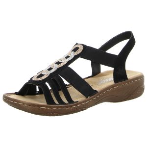 Sandalen - Rieker - schwarz