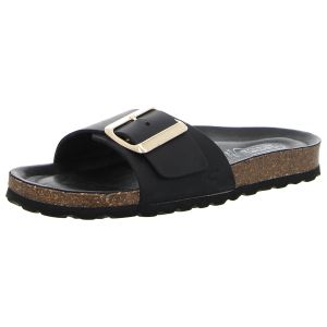 Pantoletten - camel active - allblack