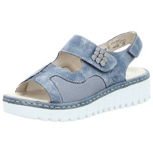 Sandaletten - Rieker - blau