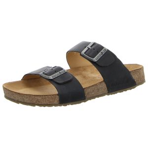 Pantoletten - Haflinger - Bio Andrea - schwarz countr
