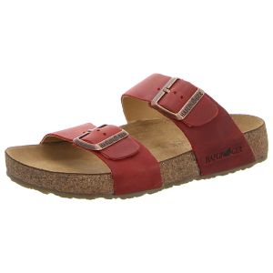 Pantoletten - Haflinger - Bio Andrea - rot country