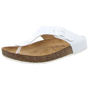 Zehentrenner - Haflinger - Bio Memphis - weiss