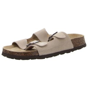 Pantoletten - neu B - Baviera - taupe