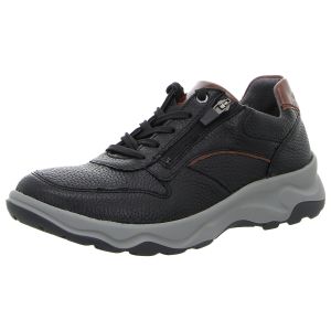 Schnrschuhe - Waldlufer - H-Max - schwarz cognac
