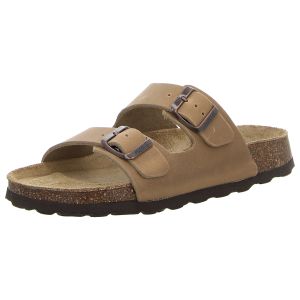 Pantoletten - neu B - Baviera - tobacco