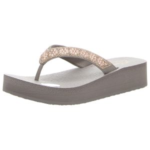 Zehentrenner - Skechers - Vinyasa - taupe
