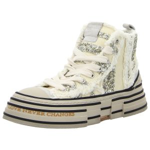 Stiefeletten - Rebecca White - glitter platine