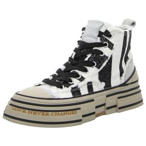 Sneaker - Rebecca White - navy white + glitterblack