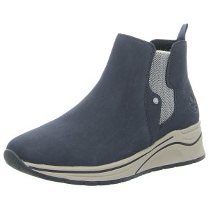 Stiefeletten - Rieker - blau