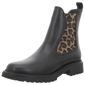 Stiefeletten - Tamaris - black/leopard