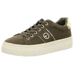 Sneaker - Tamaris - olive nubuc