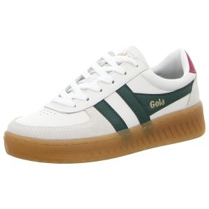 Sneaker - Gola - Grandslam Trident - white/evergreen/fuchsia/gum