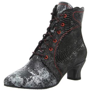 Stiefeletten - Simen - grau rot