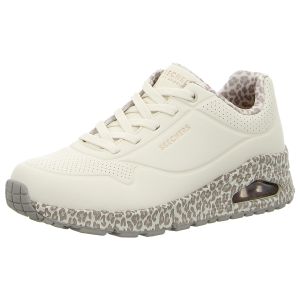 Sneaker - Skechers - Uno-Safari Time - natural/off white leopard