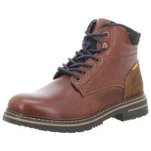 Stiefeletten - camel active - Boston - cognac/blau