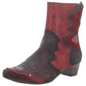 Stiefeletten - Maciejka - rot-kombi