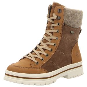 Stiefeletten - Remonte - braun kombi