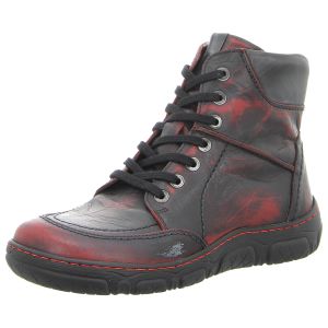 Stiefeletten - Krisbut - rot-kombi