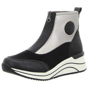 Stiefeletten - Remonte - schwarz kombi