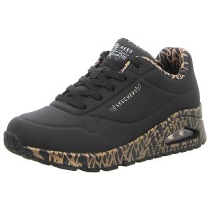 Sneaker - Skechers - Uno - Loving Love - black/rose gold