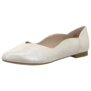 Ballerinas - Caprice - taupe metallic