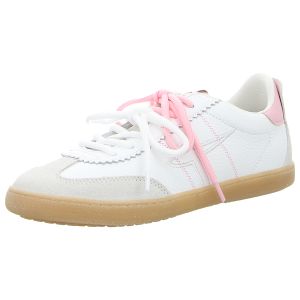 Schn�rschuhe - Tamaris - white/rose