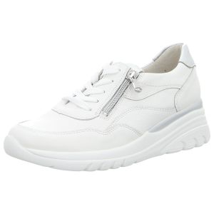 Schn�rschuhe - Waldl�ufer - H-Carla - weiss silber