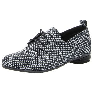 Schn�rschuhe - Simen - schwarz weiss