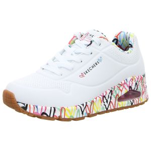Sneaker - Skechers - Uno-Loving Love - white/multi color